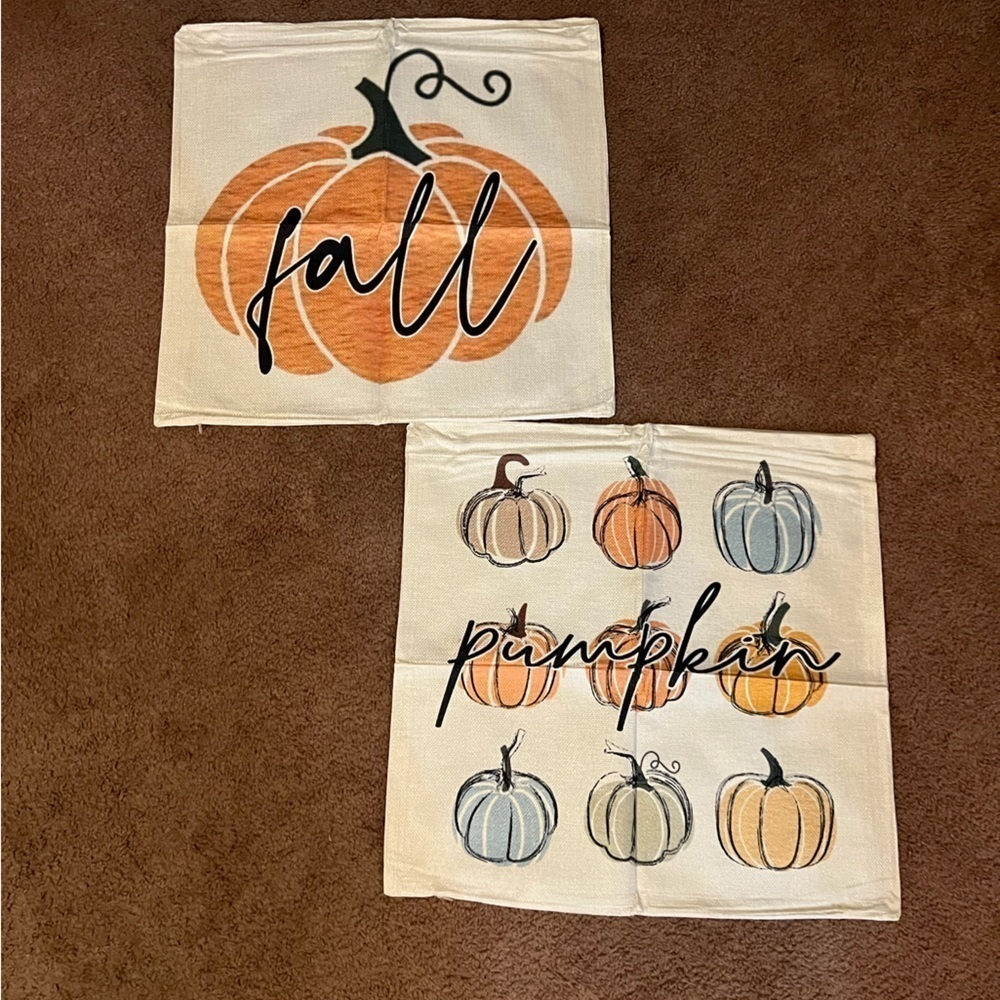 Pumpkin Pillow Covers​​​​​​​​​